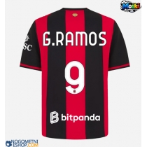 Moški Nogometni dresi AC Milan Goncalo Ramos #9 Domači 2026-27 Kratek Rokav